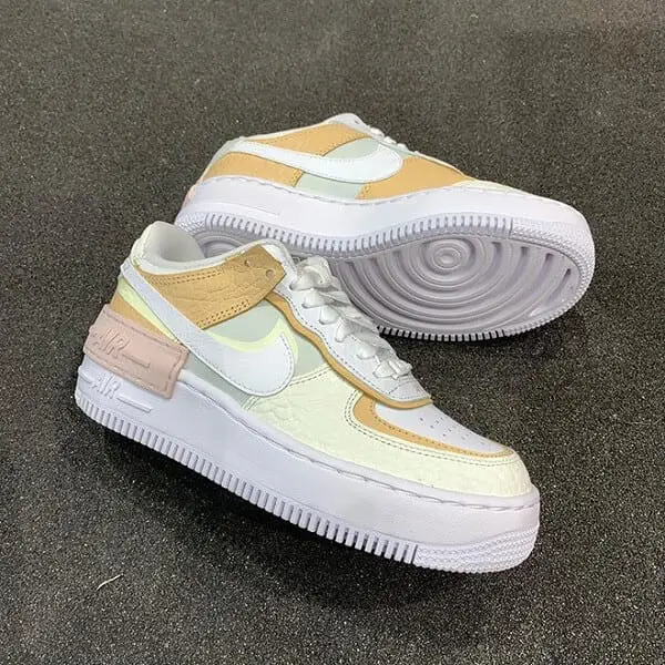 Nike Air Force 1 Shadow trang trí hoa cúc giá từ 3,5 triệu đồng nhưng dân tình vẫn háo hức săn đón