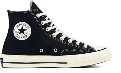 Giày sneaker Converse Chuck 70 High Top Black nữ cổ cao